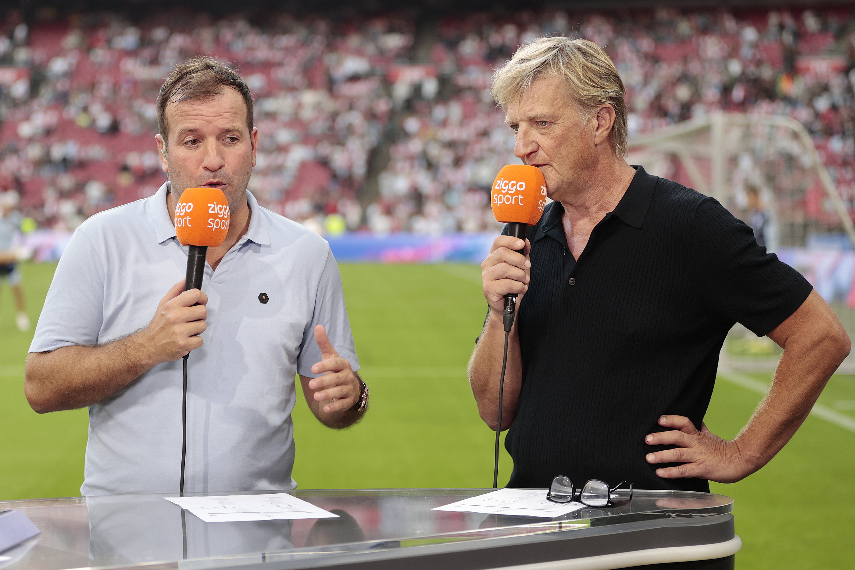 Rafael van der Vaart en Wim Kieft