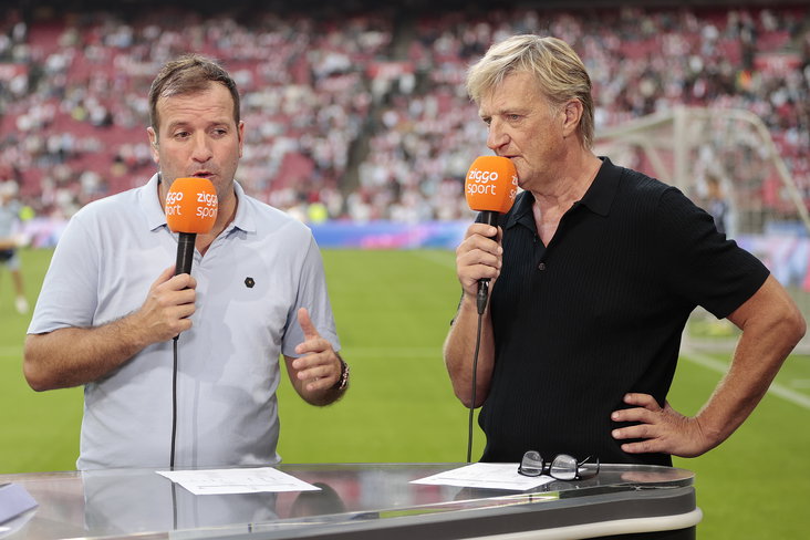 Rafael van der Vaart en Wim Kieft
