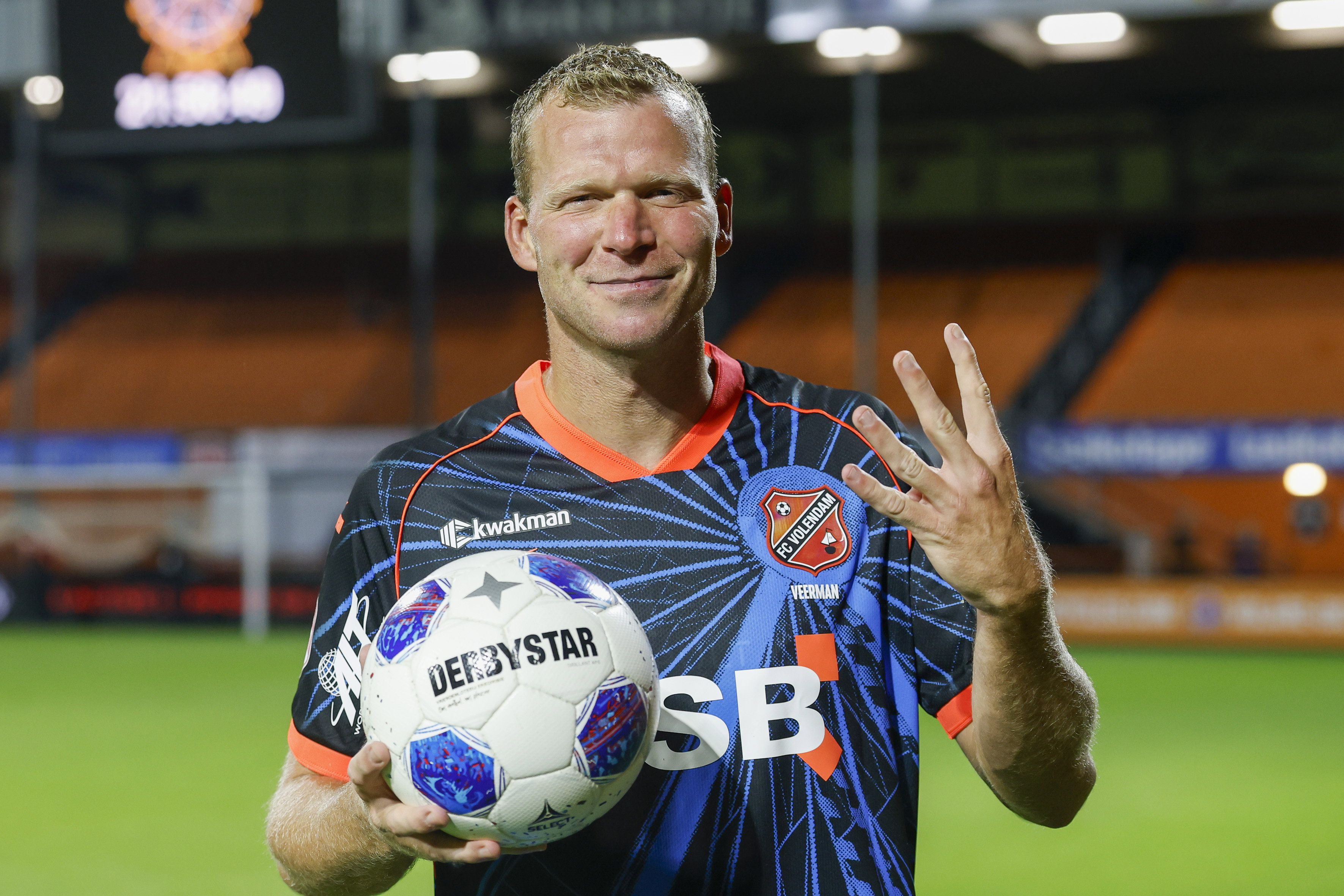 Henk Veerman schittert met vier goals: 
