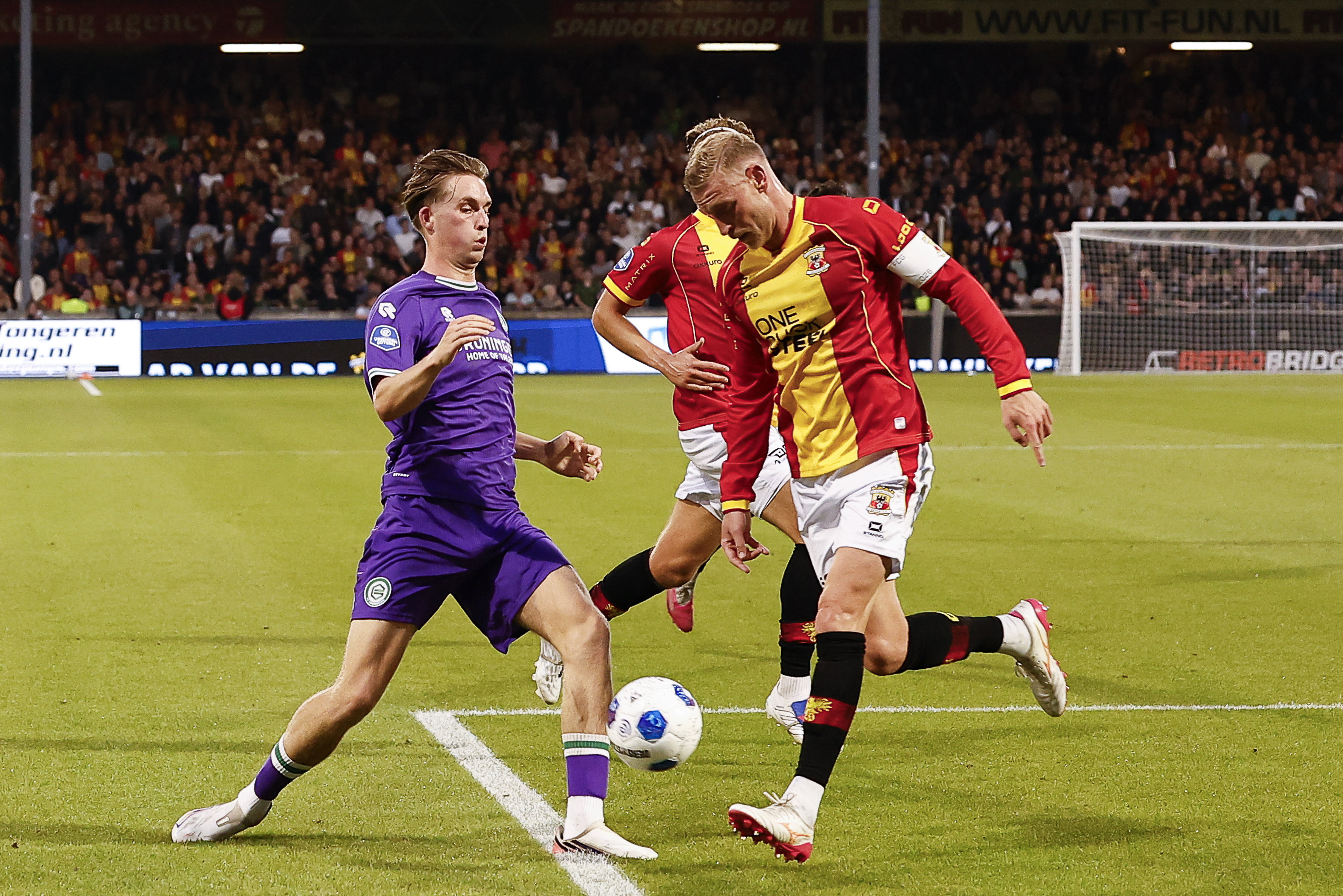 Joris Kramer aan de bal