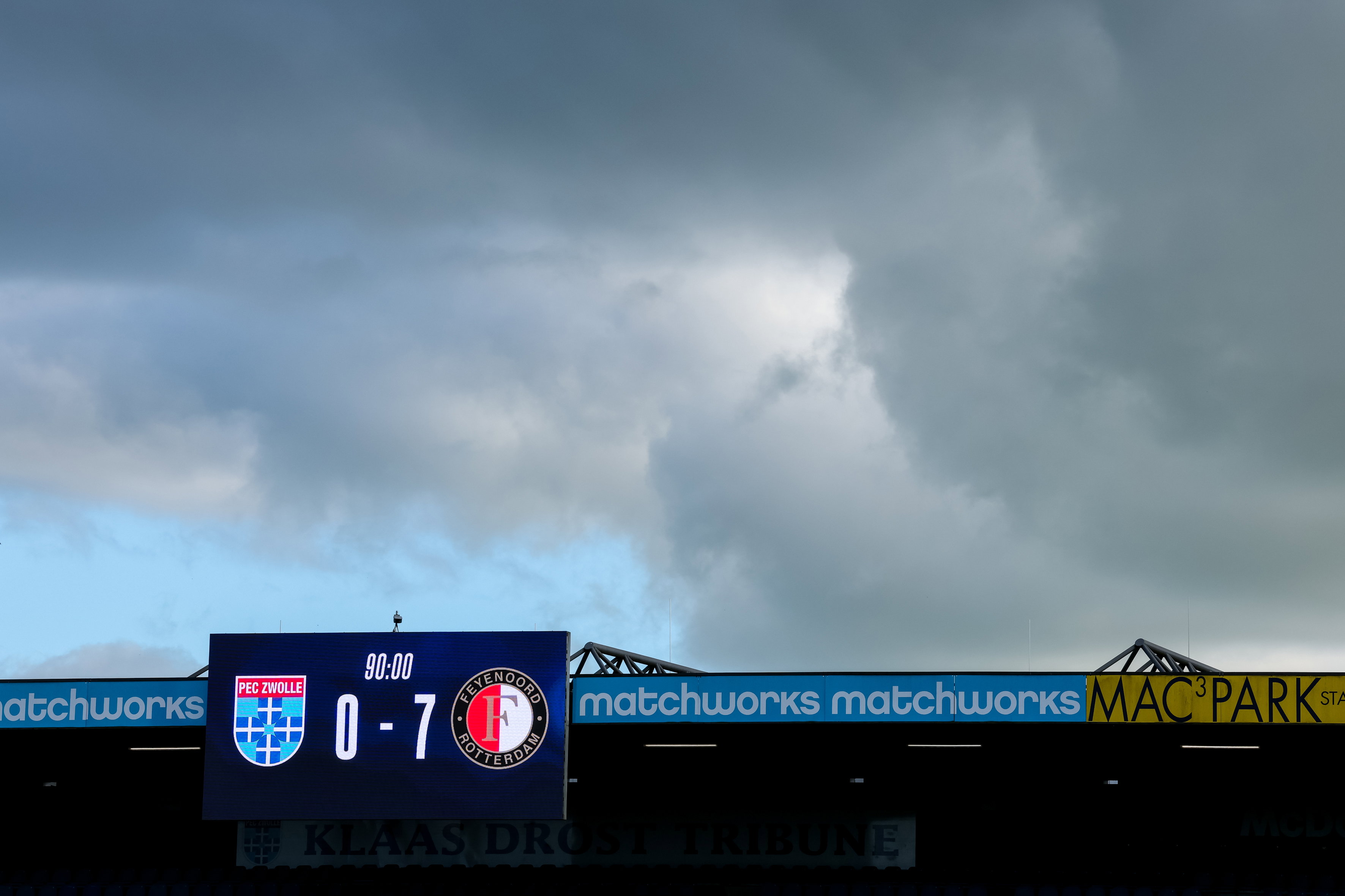 PEC Zwolle - Feyenoord, 0-7