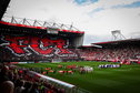 De sfeeractie van FC Twente voor de wedstrijd tegen PSV