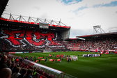 De sfeeractie van FC Twente voor de wedstrijd tegen PSV