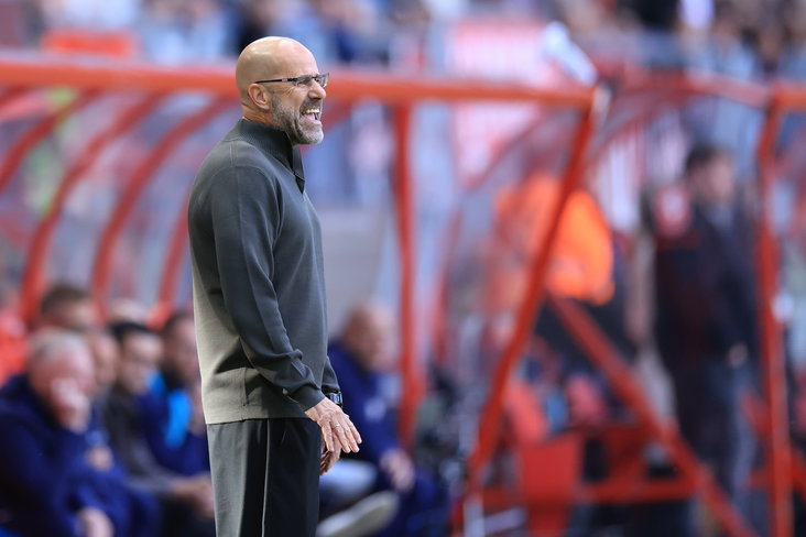 Peter Bosz in De Grolsch Veste