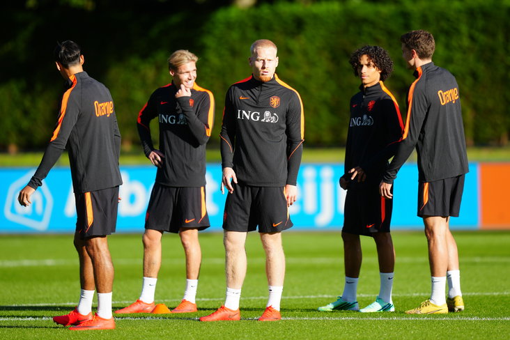 Kenneth Taylor, Mexx Meerdink en Gjivai Zechiël bij Oranje