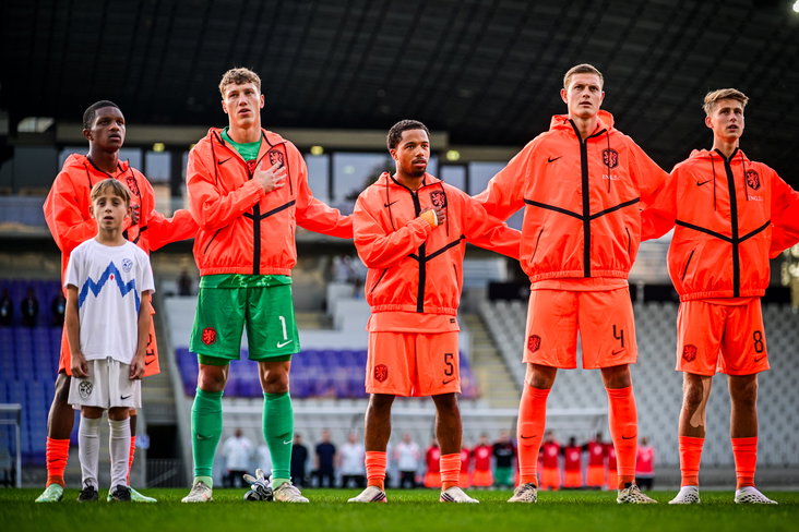 Givairo Read, Bernt Klaverboer, Elijah Dijkstra, Dies Janse en Dave Kwakman