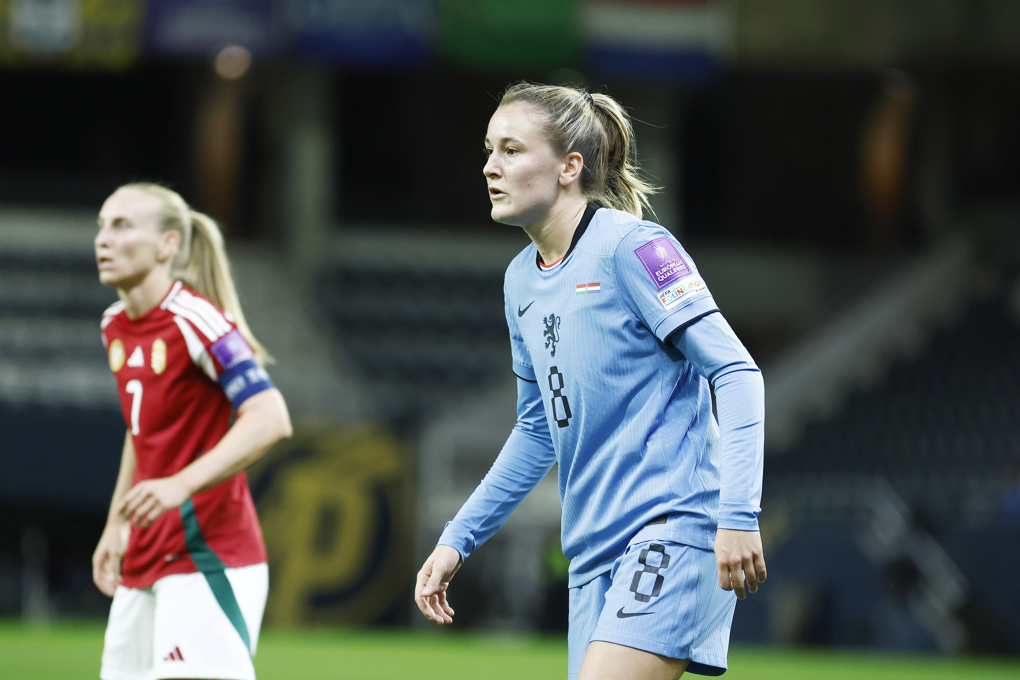 Wieke Kaptein bij de OranjeLeeuwinnen