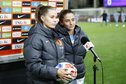 Victoria Pelova en Daniëlle van de Donk staan ESPN te woord