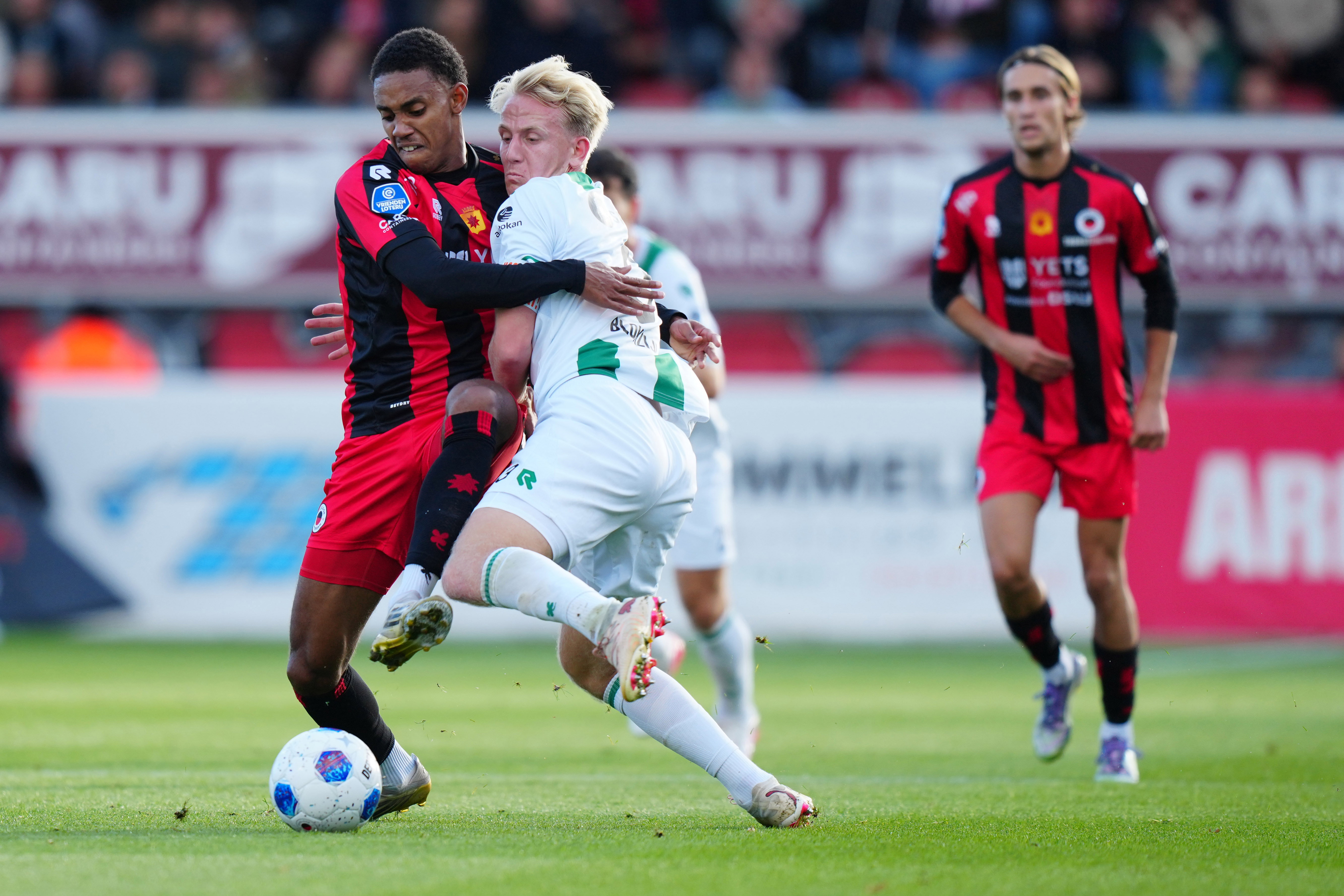 Thijmen Blokzijl in duel