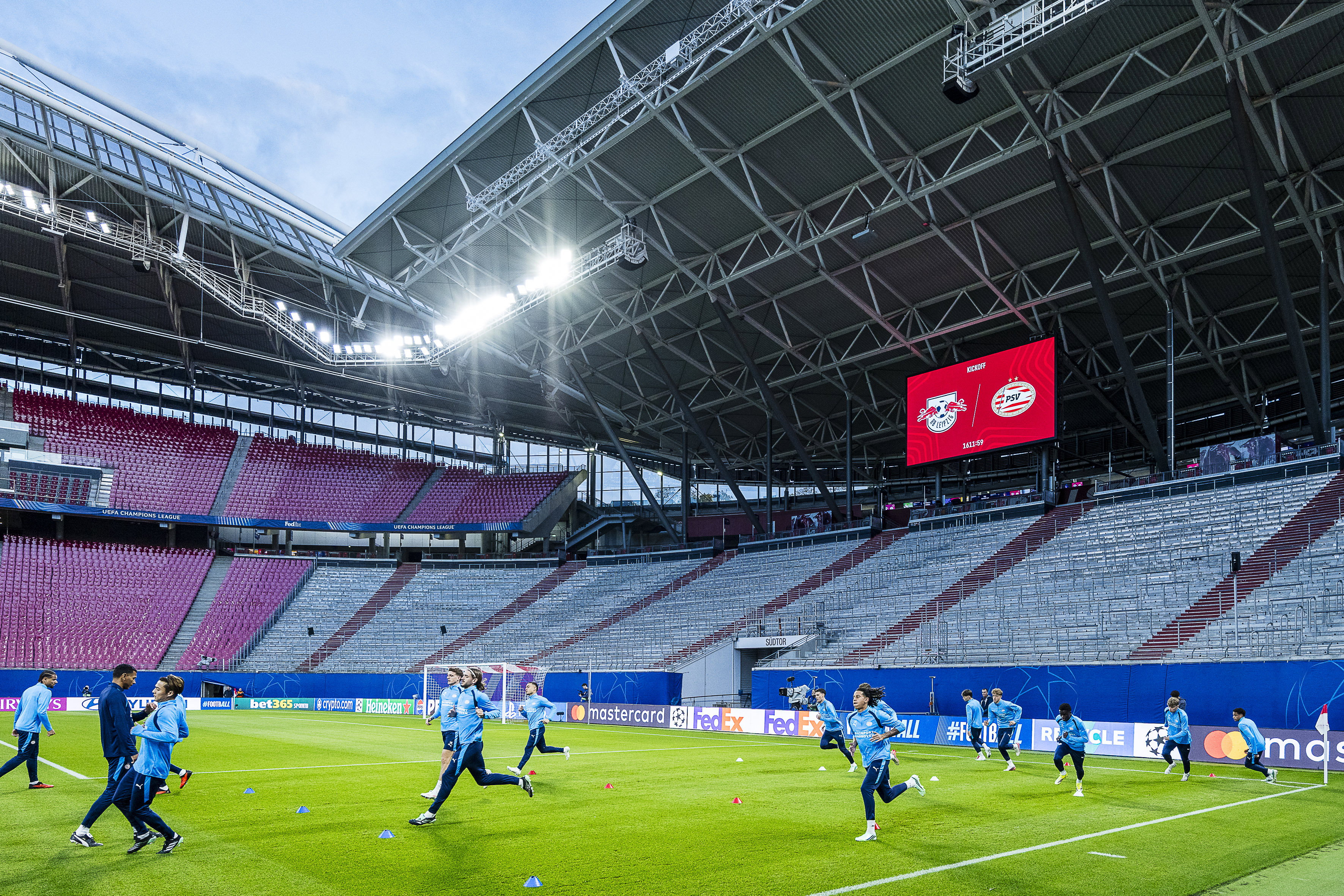PSV in aanloop naar het duel tegen RB Leipzig