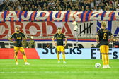 Sofyan Amrabat, Youri Baas en Julian Brandt balen