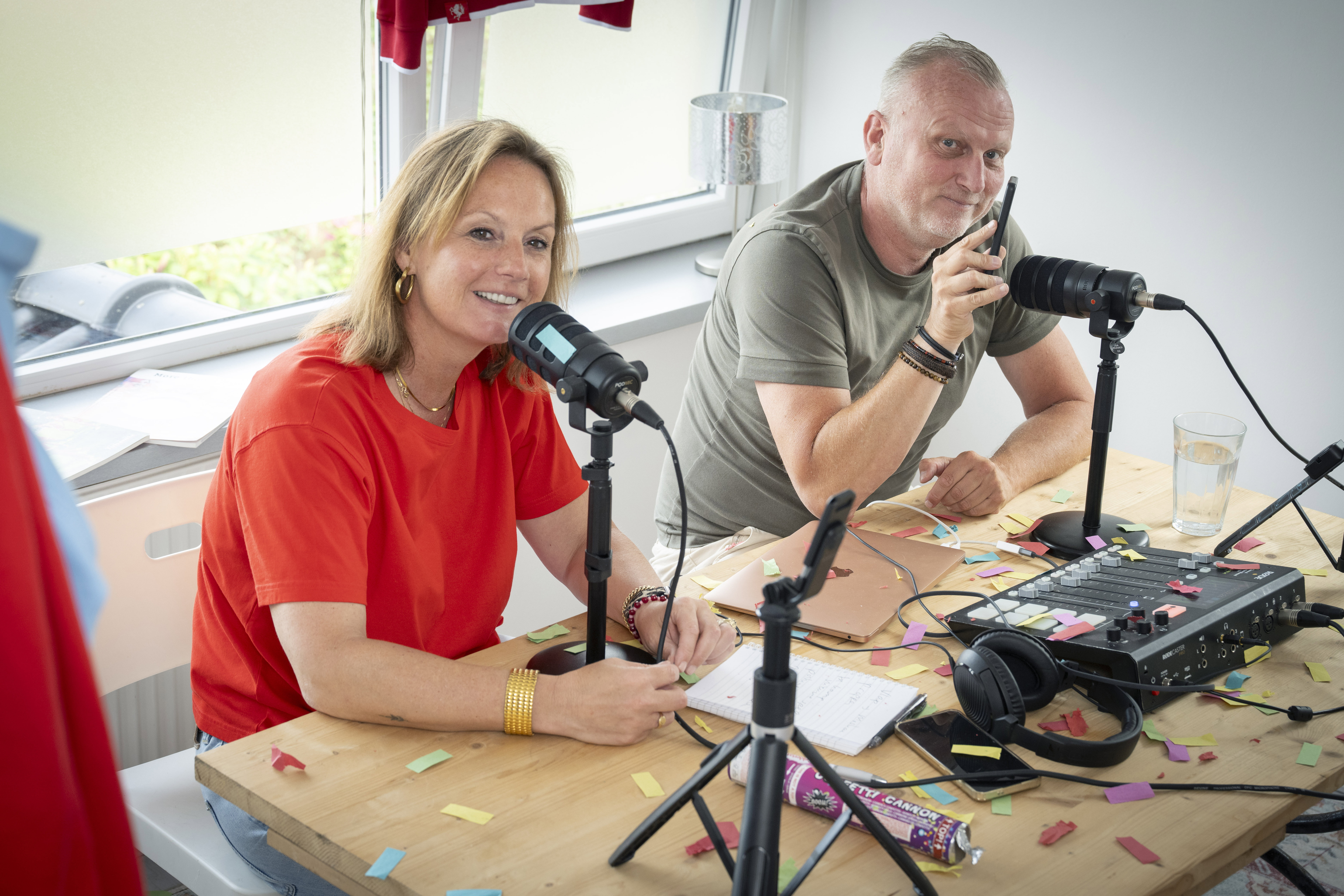 Fardau Wagenaar en Leon ten Voorde (De Ballen Verstand)