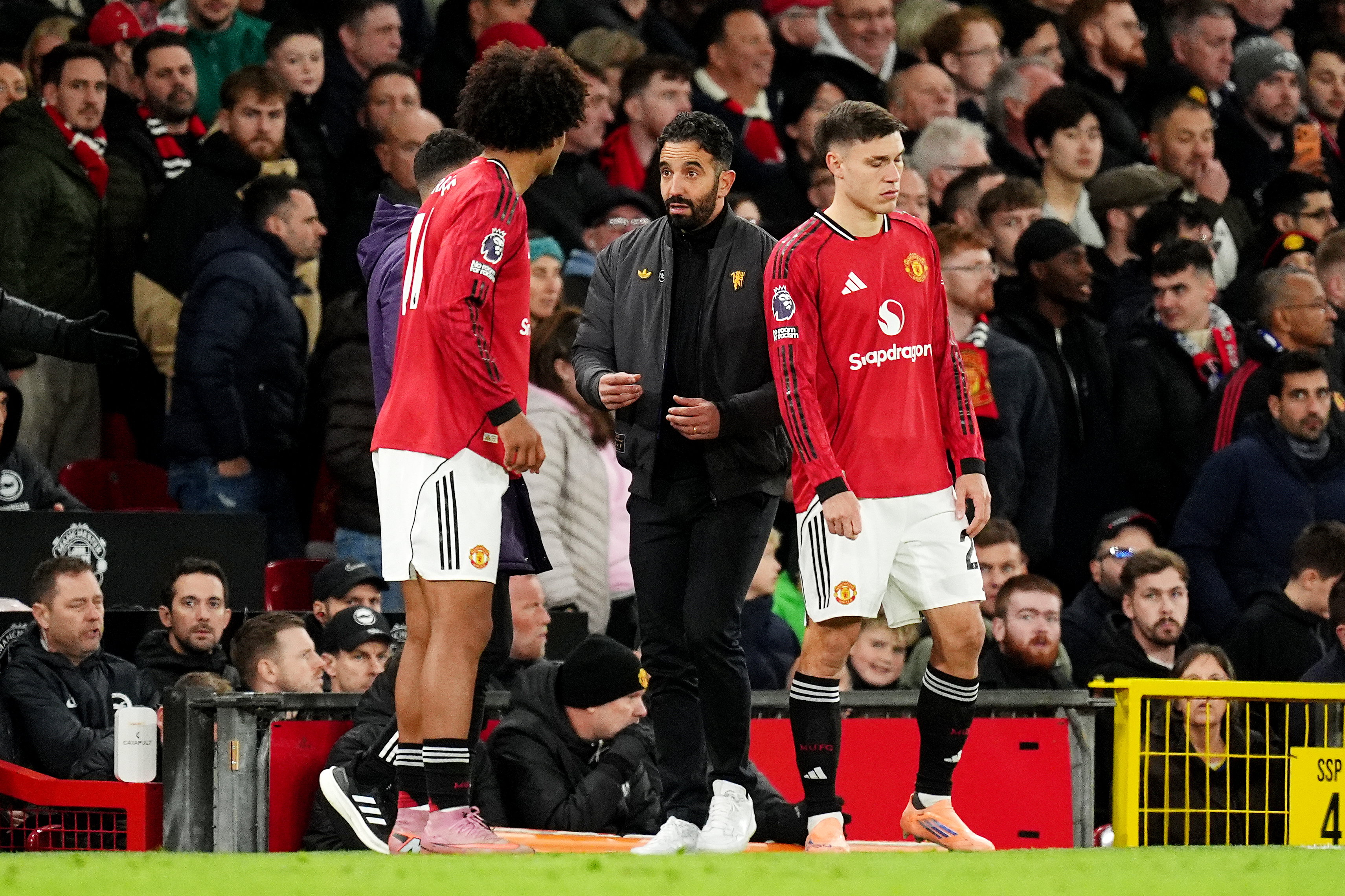 Joshua Zirkzee en Manuel Ugarte