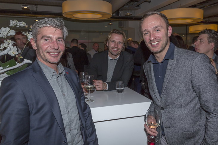 Jan Heintze, Boudewijn Zenden en Dennis Rommedahl