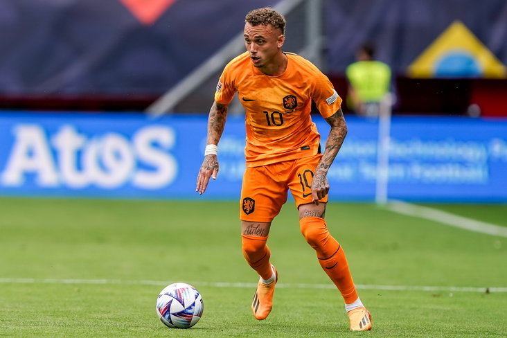 Noa Lang in het Oranje