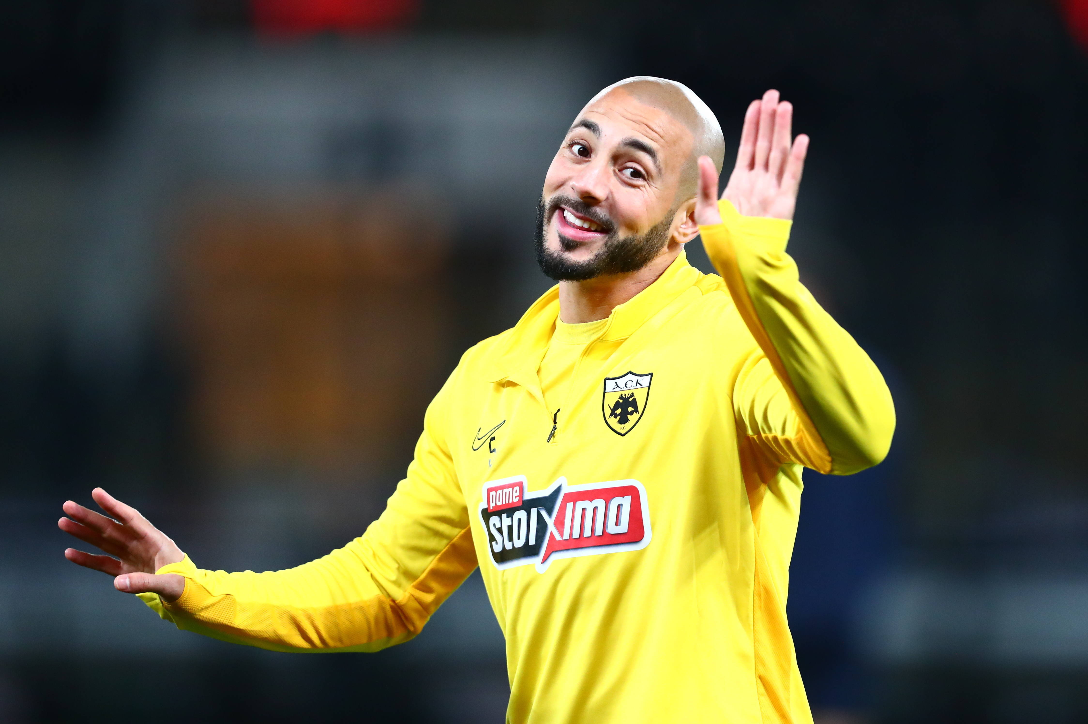 Nordin Amrabat namens AEK Athene