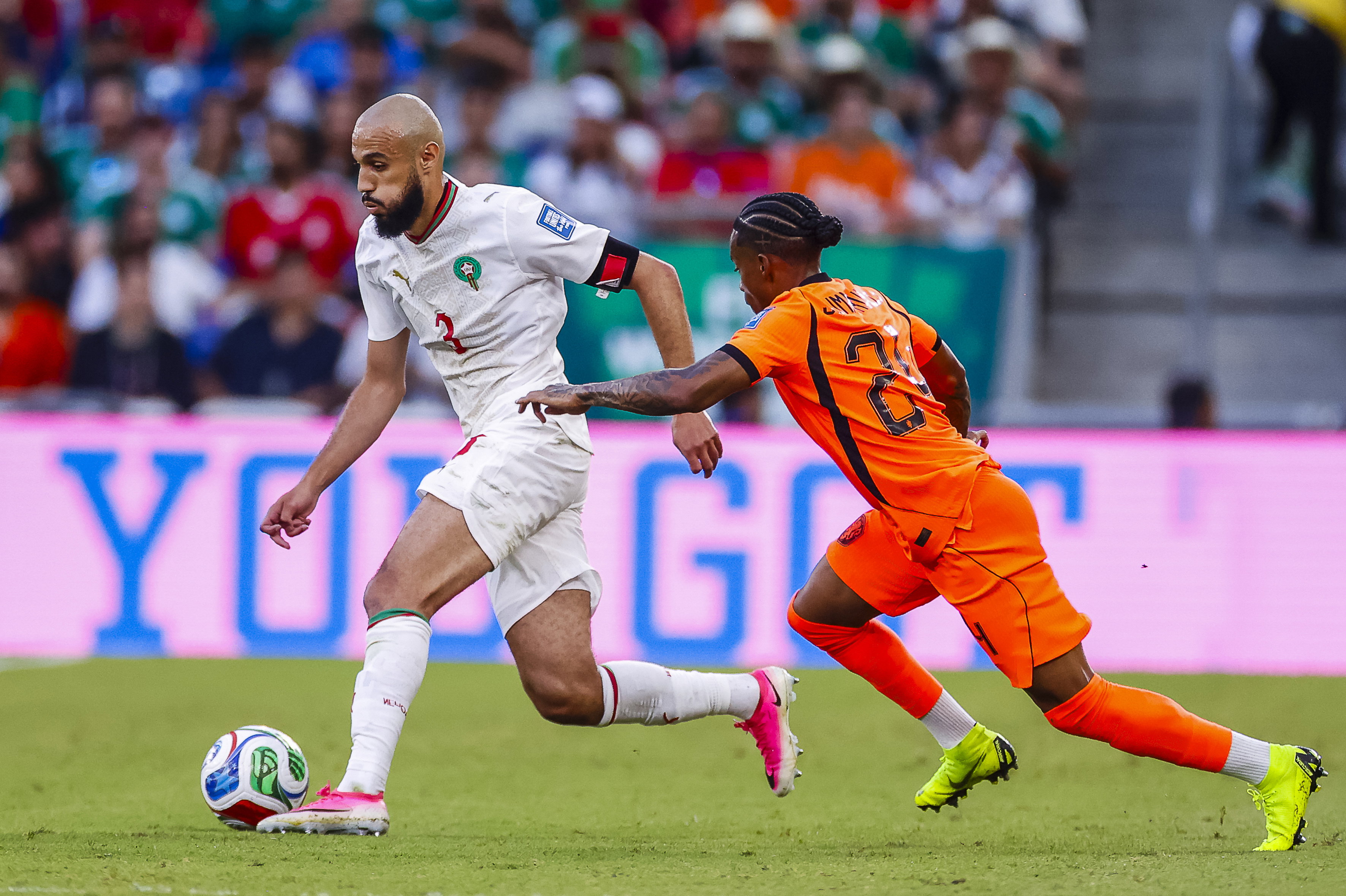 Noussair Mazraoui en Crysencio Summerville