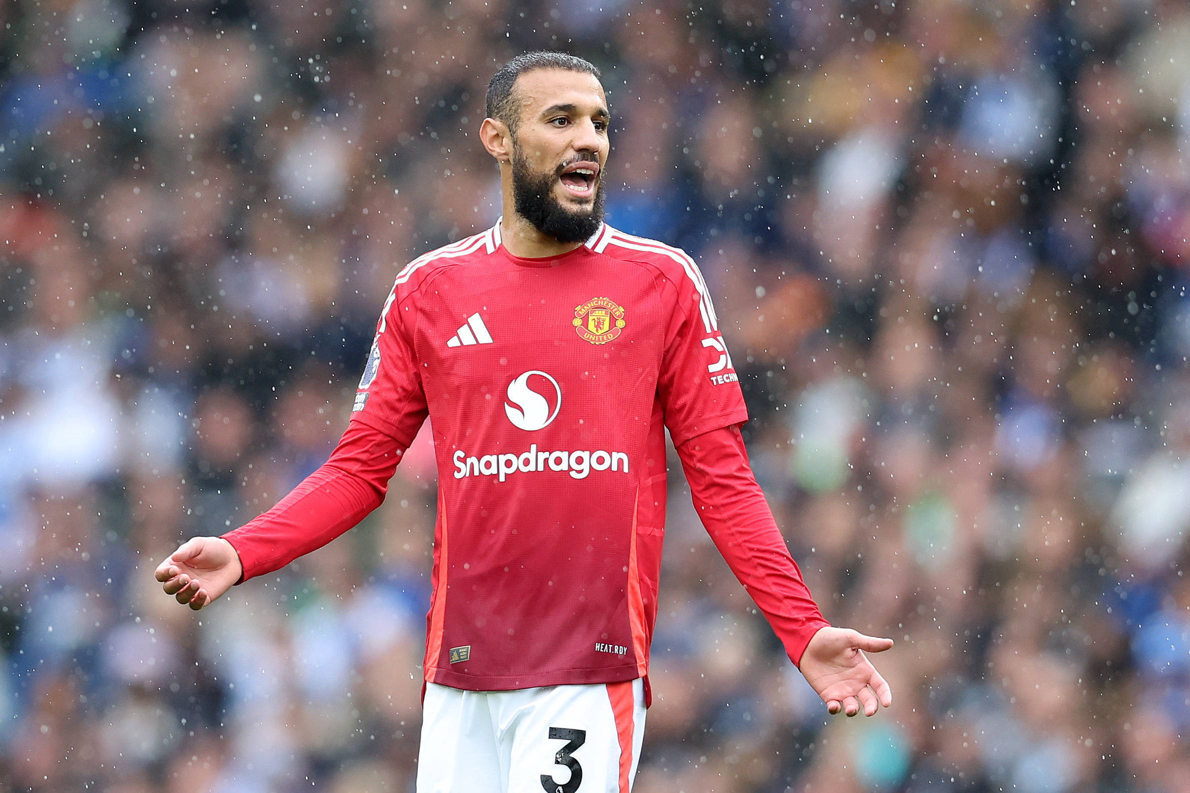 Noussair Mazraoui voor Manchester United