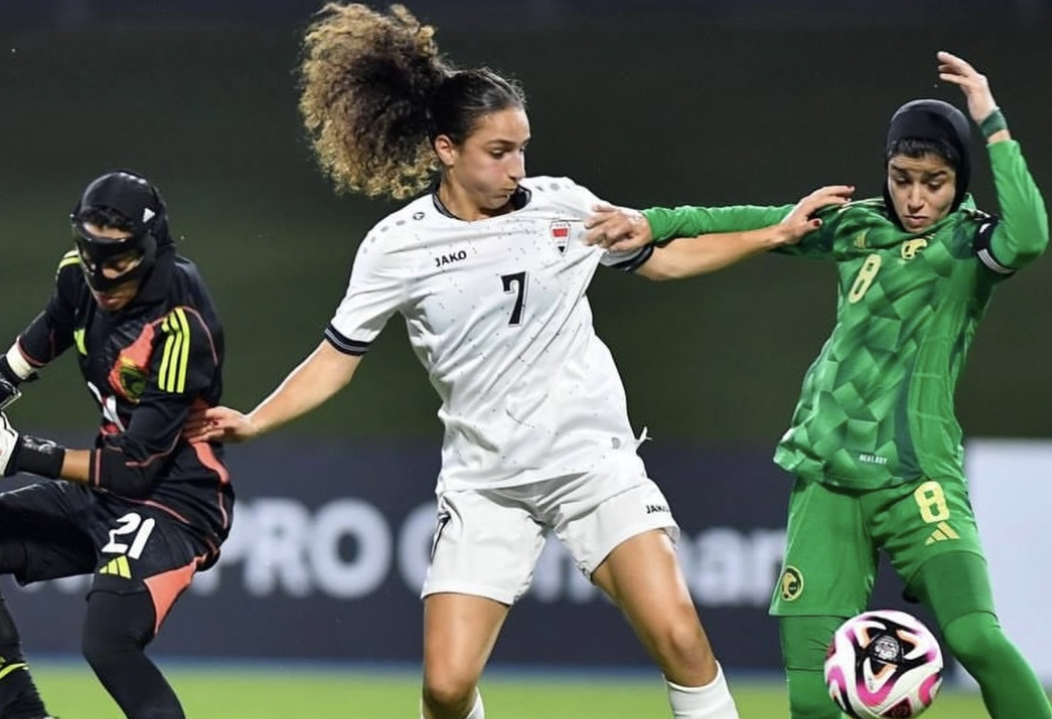 Nur Al-Jawahiri in actie voor Irak