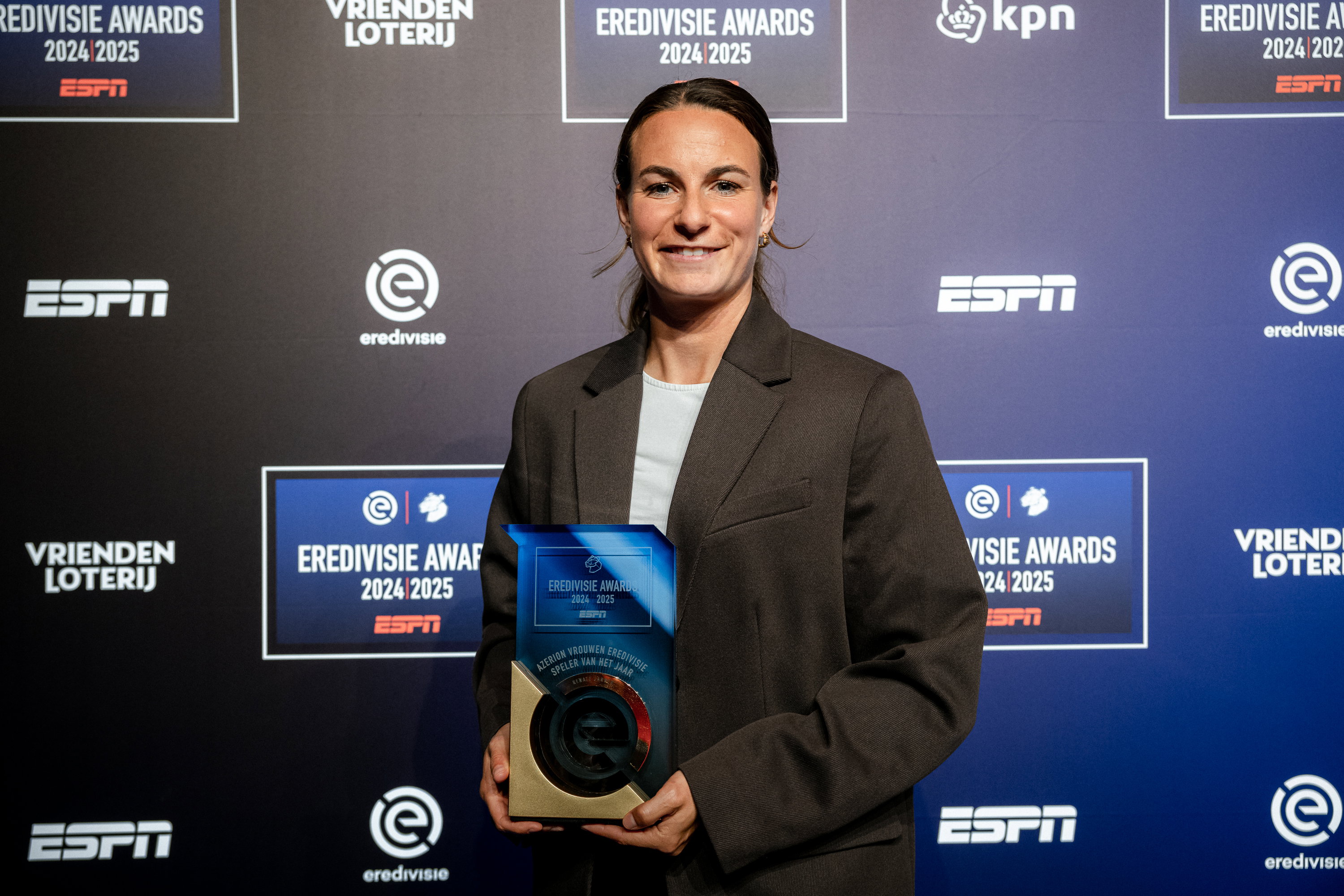 Renate Jansen is Azerion Vrouwen Eredivisie Speelster van het Jaar