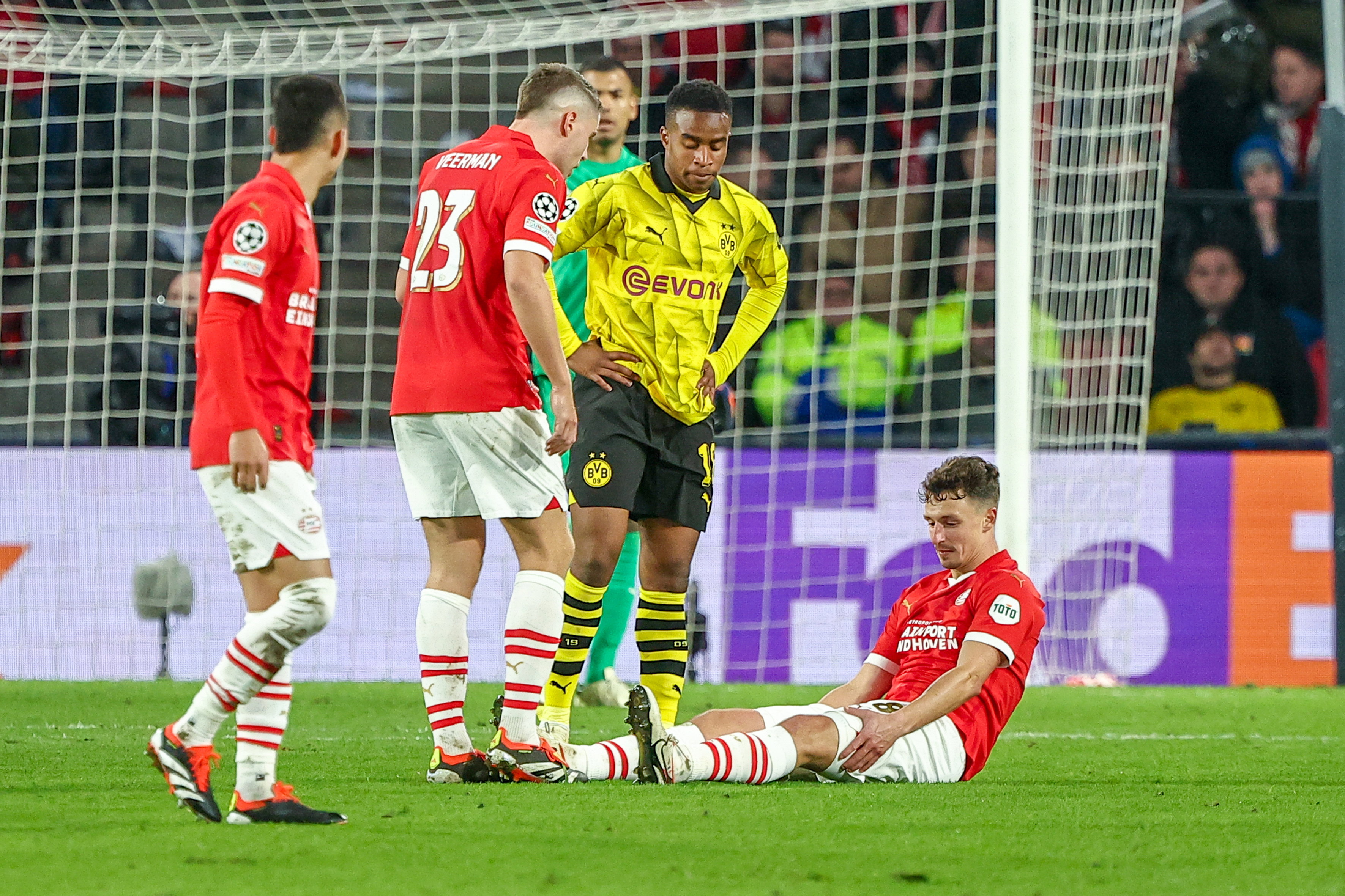Olivier Boscagli viel uit tegen Borussia Dortmund