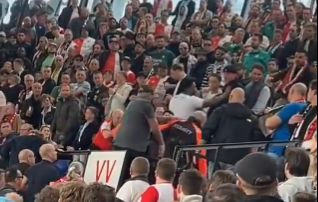 Onrust in het Feyenoord vak