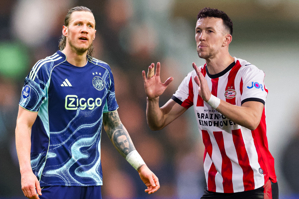 Wout Weghorst en Ivan Perisic