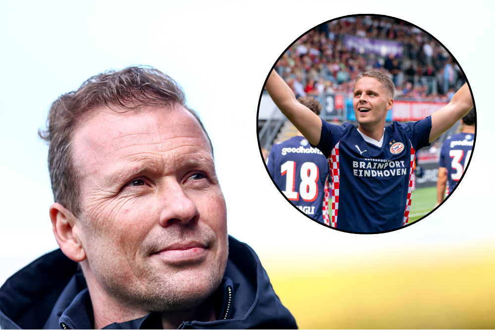 Rick Kruys met Joey Veerman in de inzet