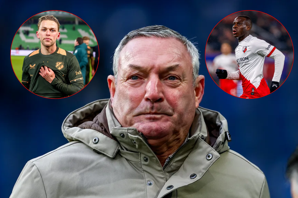 Ron Jans, met als inzet Jesper Karlsson en Yoann Cathline