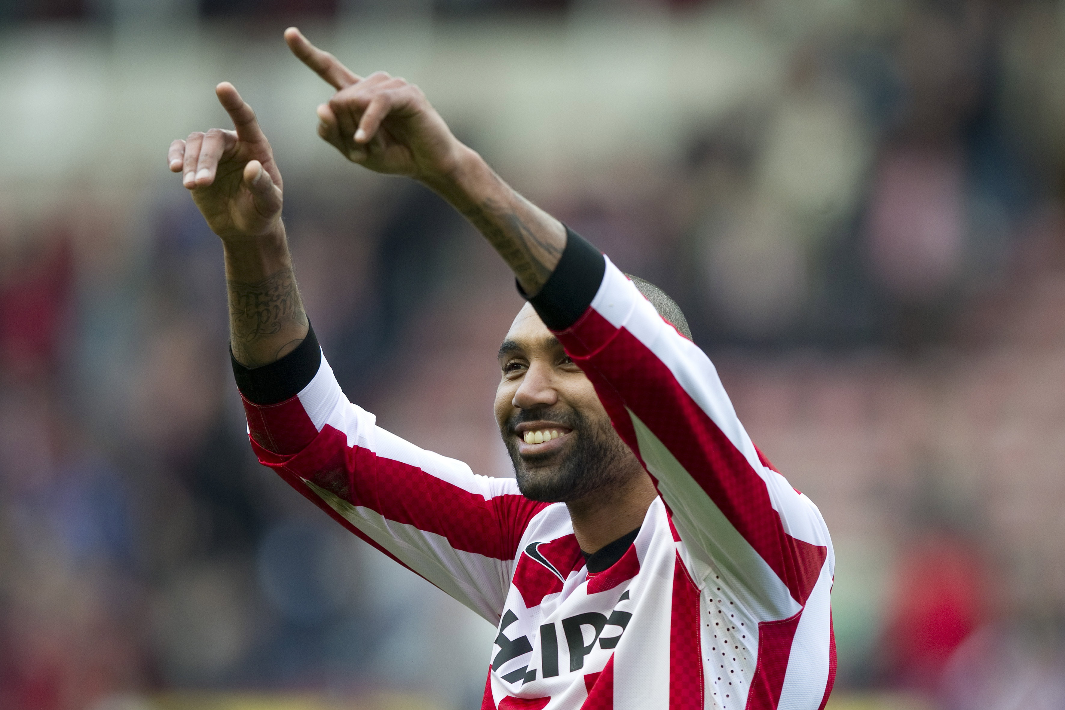 Orlando Engelaar in het shirt van PSV