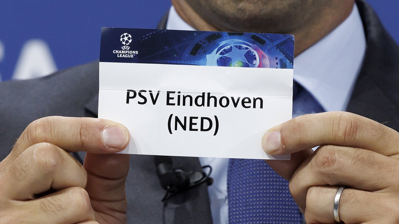 PSV komt uit de loting voor de Champions League