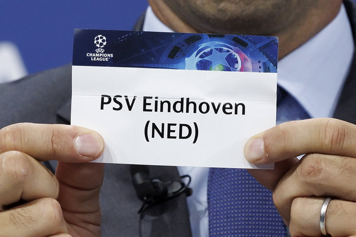 PSV komt uit de loting voor de Champions League
