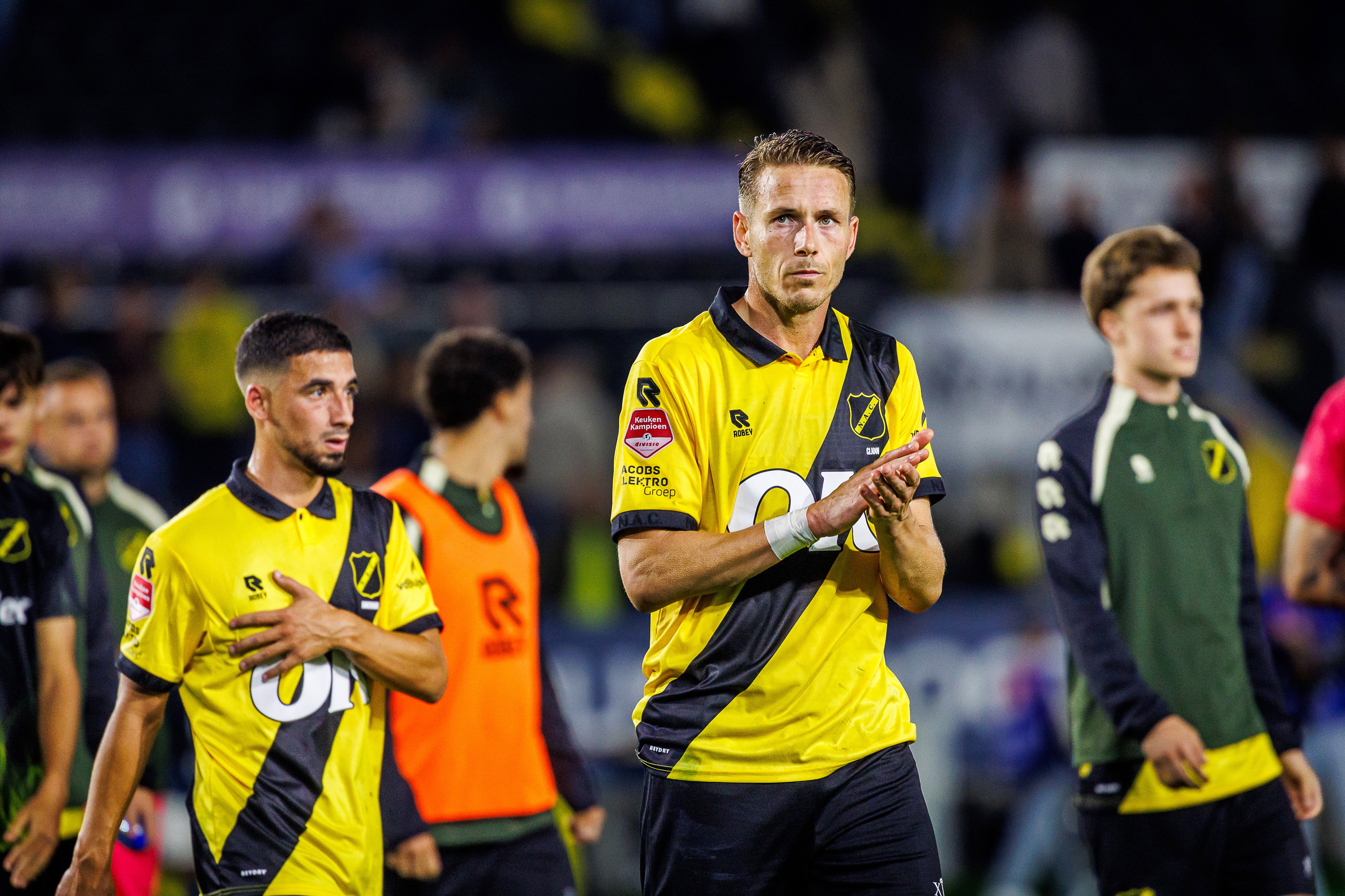 Paul Gladon na het duel met Jong FC Utrecht