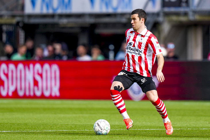 Pelle Clement namens Sparta Rotterdam
