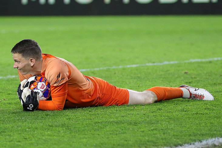Pepijn van de Merbel heeft de bal klem