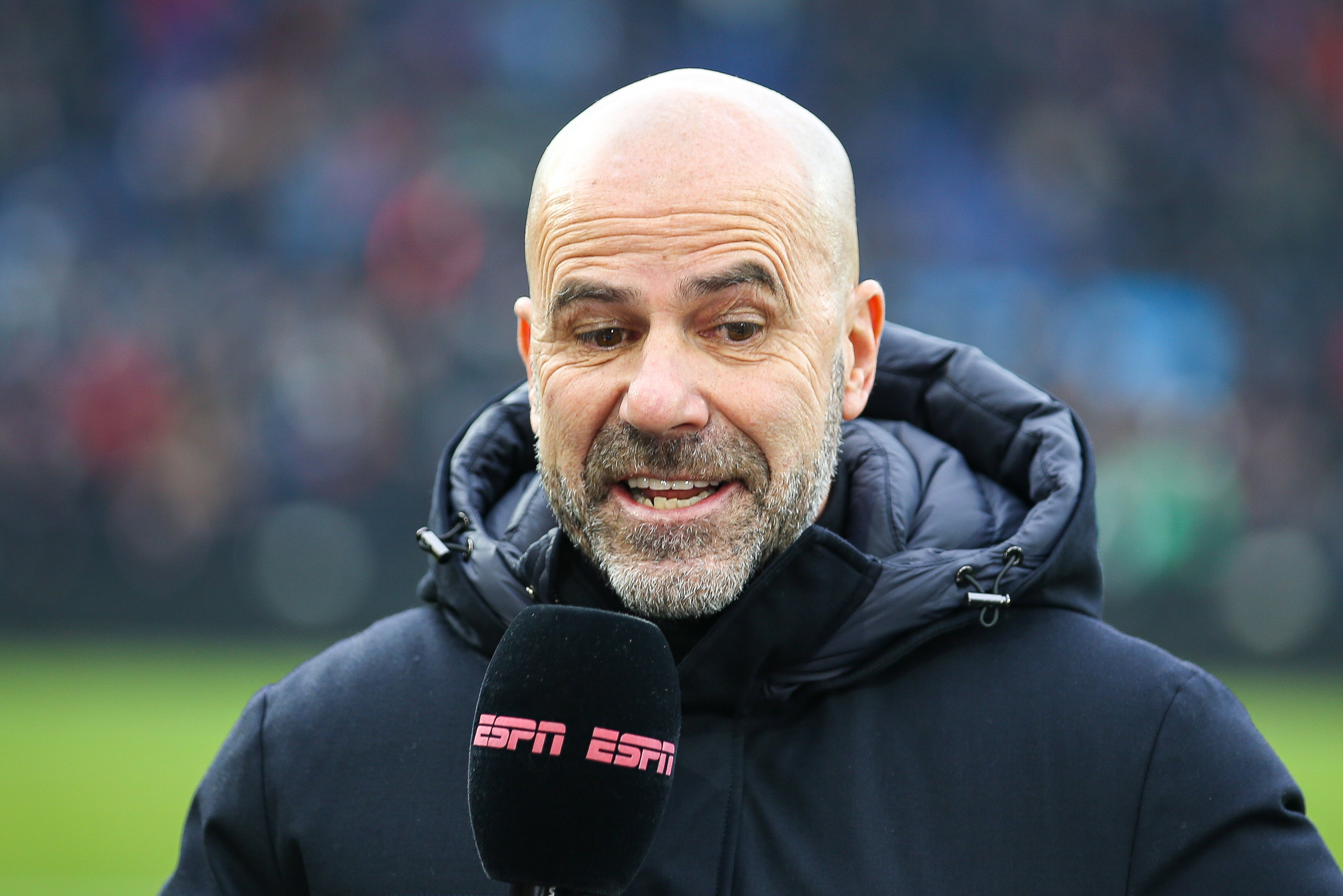 Peter Bosz in De Kuip