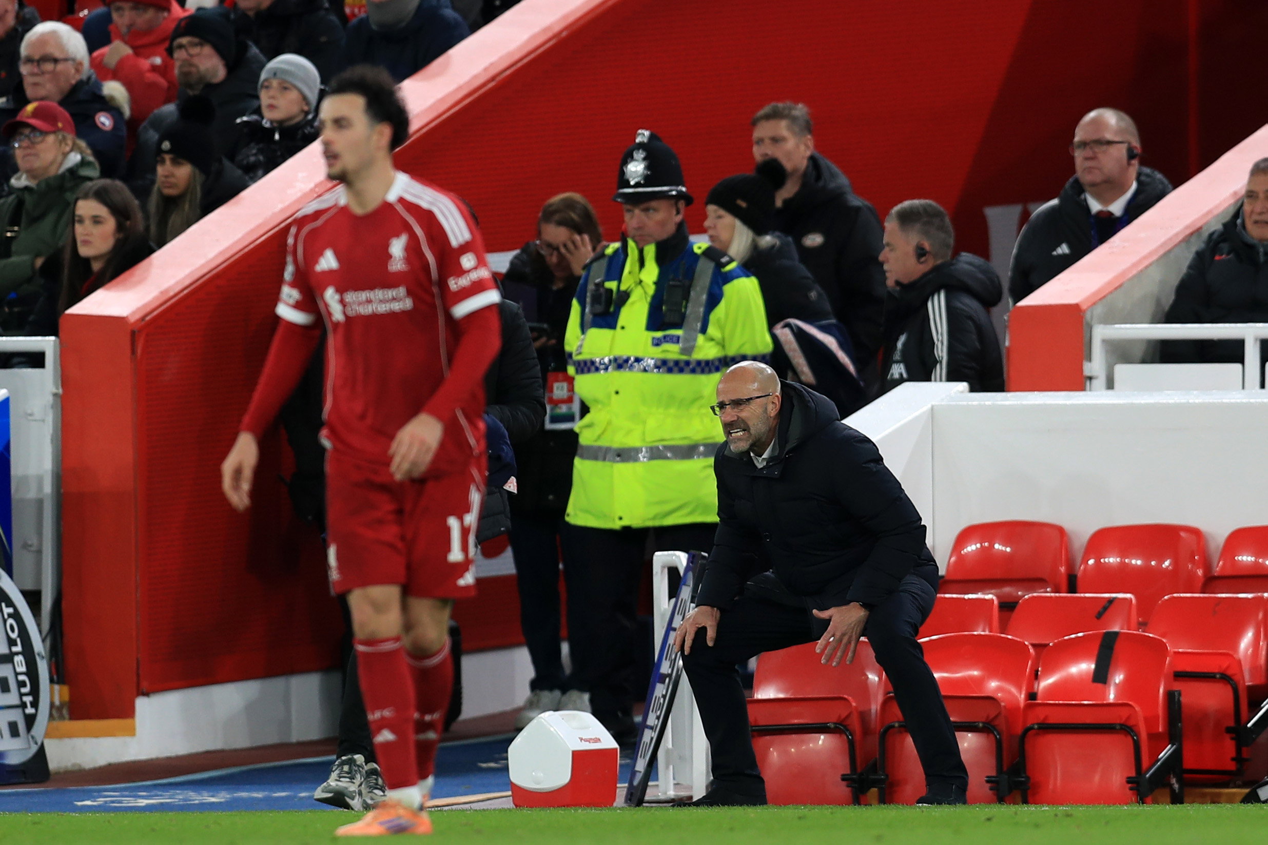 Peter Bosz in Liverpool