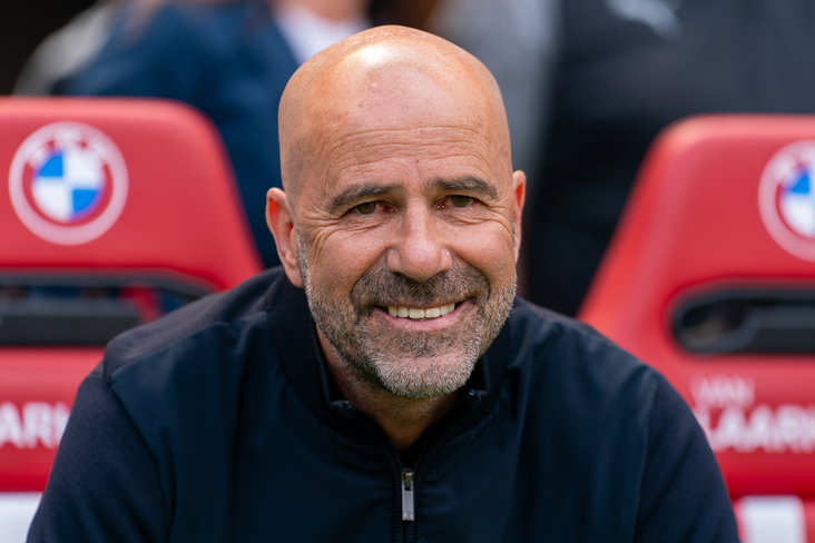 Peter Bosz in het Philips Stadion