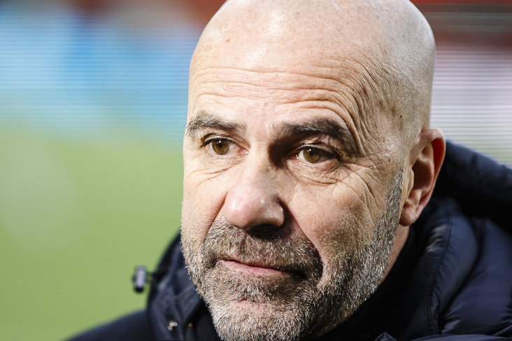 Peter Bosz voor het duel tegen FC Volendam