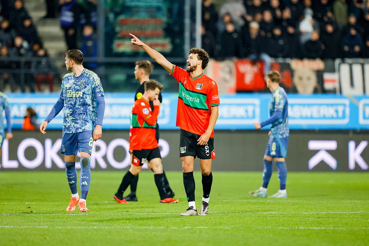 Philippe Sandler tegen Ajax