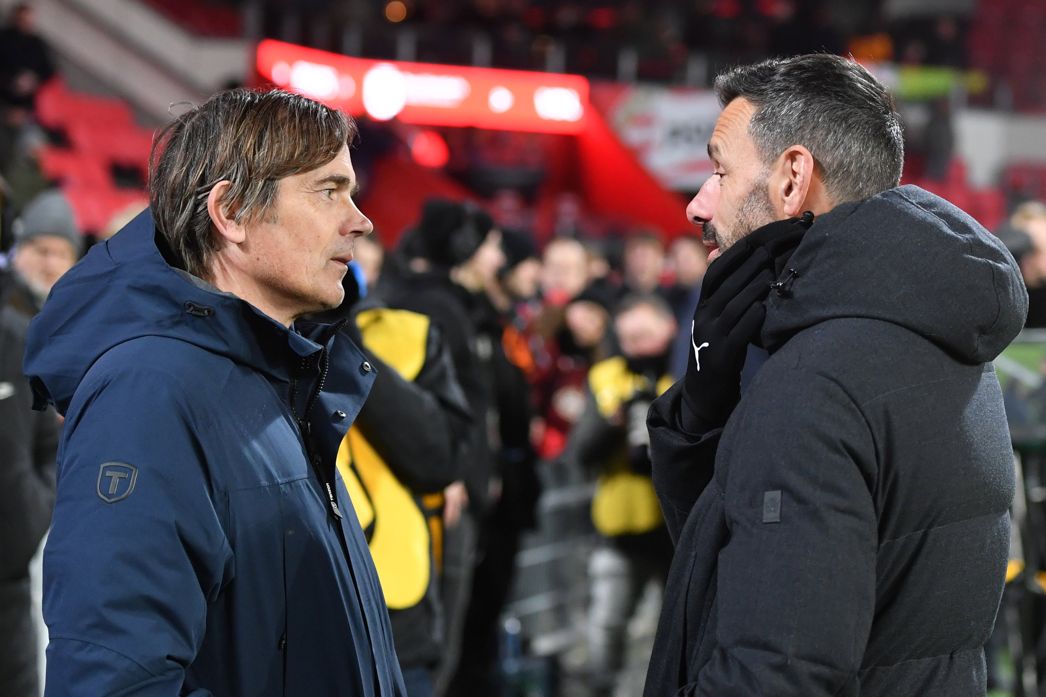 Phillip Cocu en Ruud van Nistelrooij