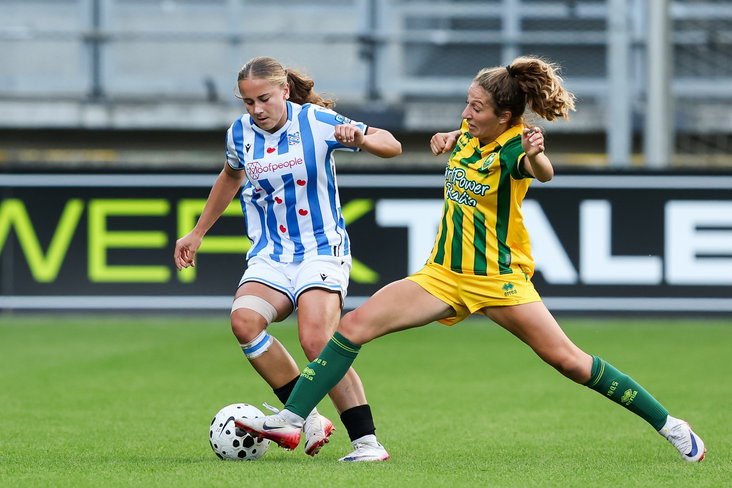 Quinty Dupon tegen SC Heerenveen