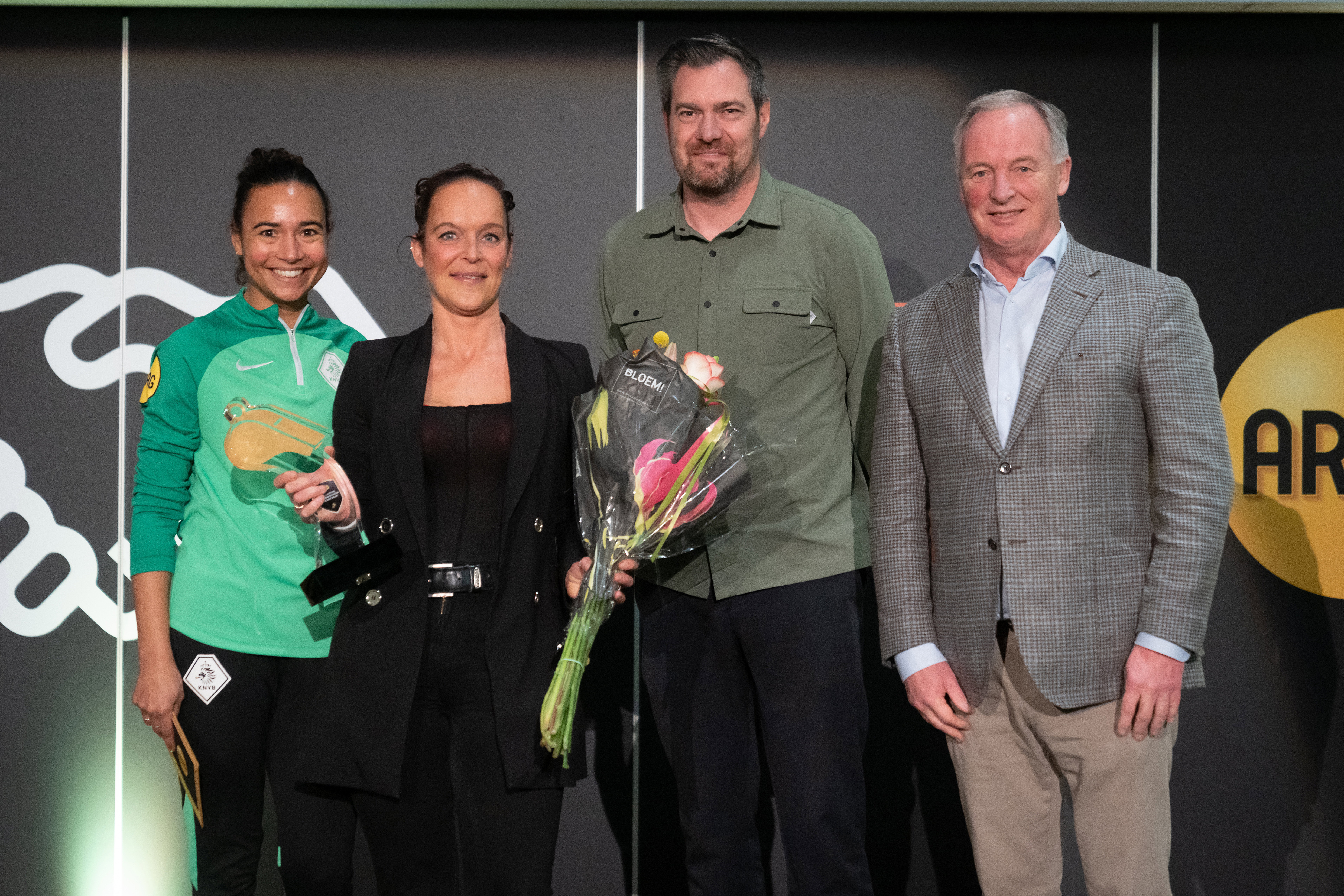 Franca Overtoom, Sylvia Hoogervorst, Sjoerd Mossou en Marc van Erven