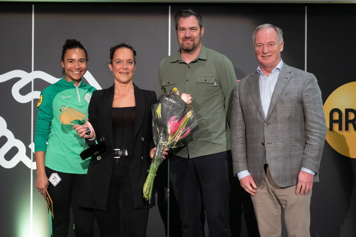 Franca Overtoom, Sylvia Hoogervorst, Sjoerd Mossou en Marc van Erven
