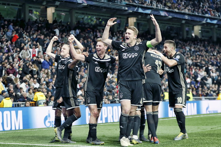 Real Madrid - Ajax in 2019
