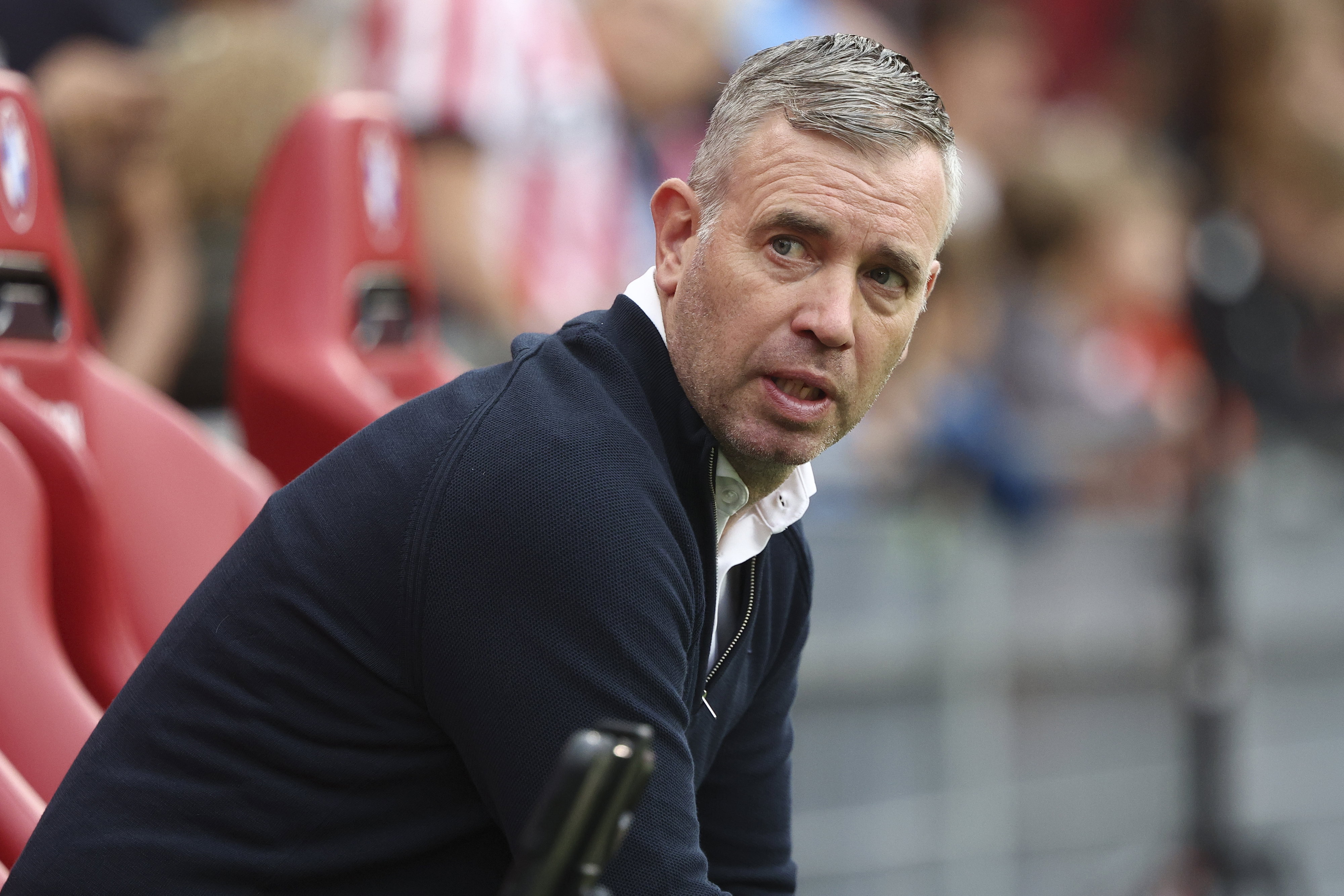 Rene Hake in het Philips Stadion