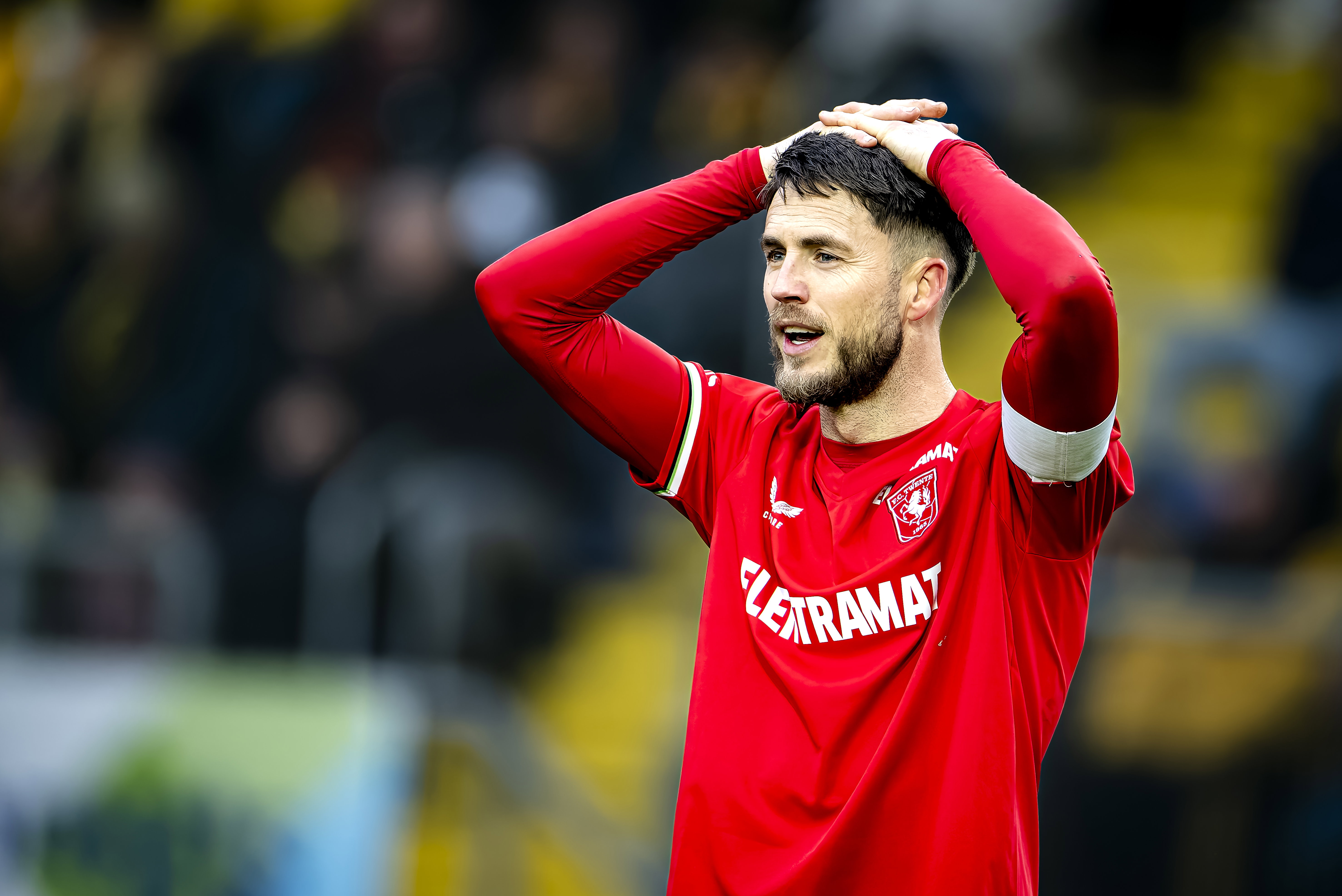 Ricky van Wolfswinkel baalt flink