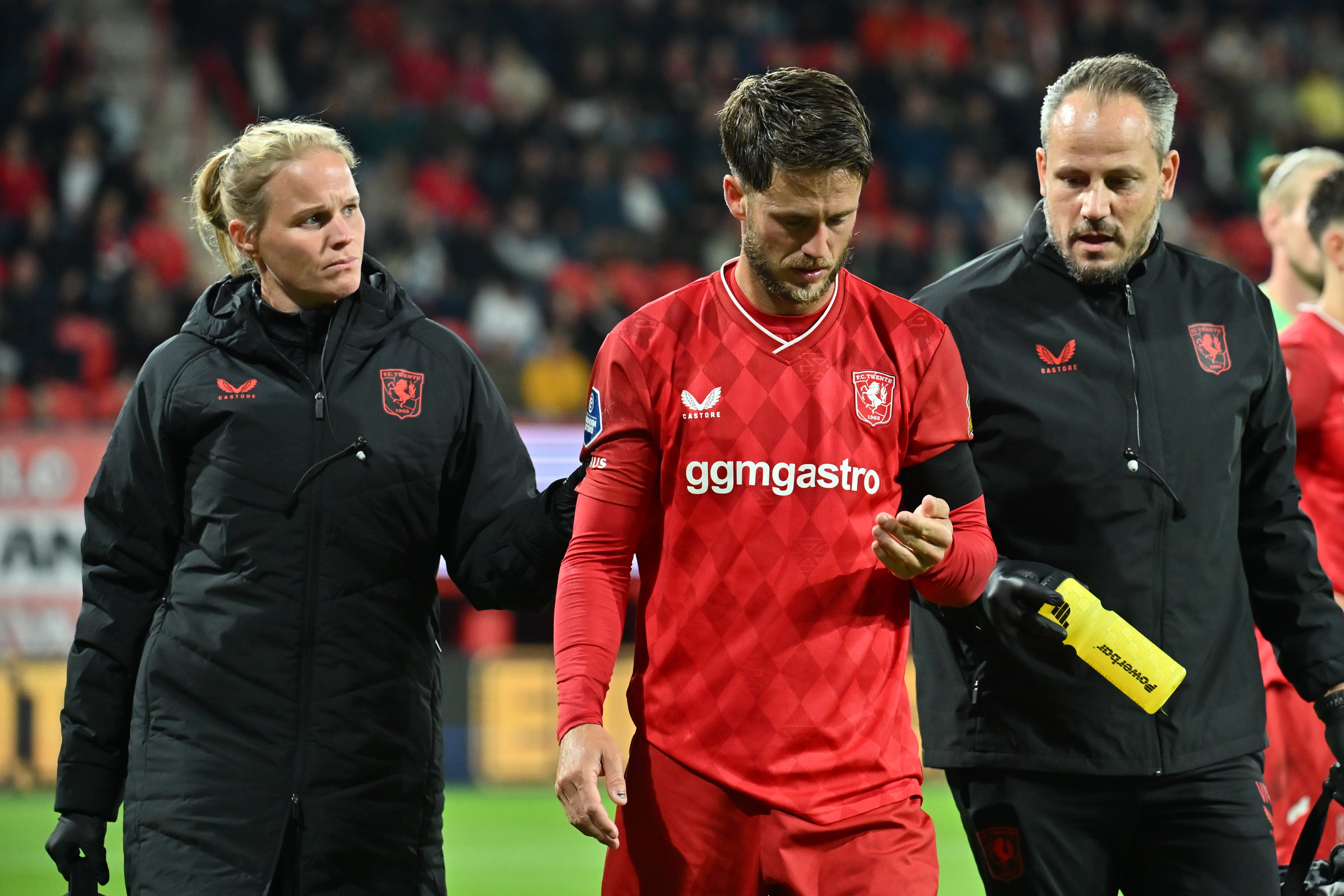 Ricky van Wolfswinkel na het duel met NAC Breda