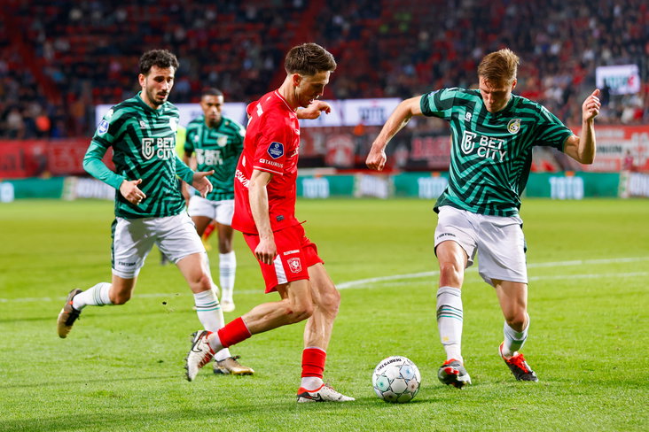 Ricky van Wolfswinkel tegen Fortuna Sittard