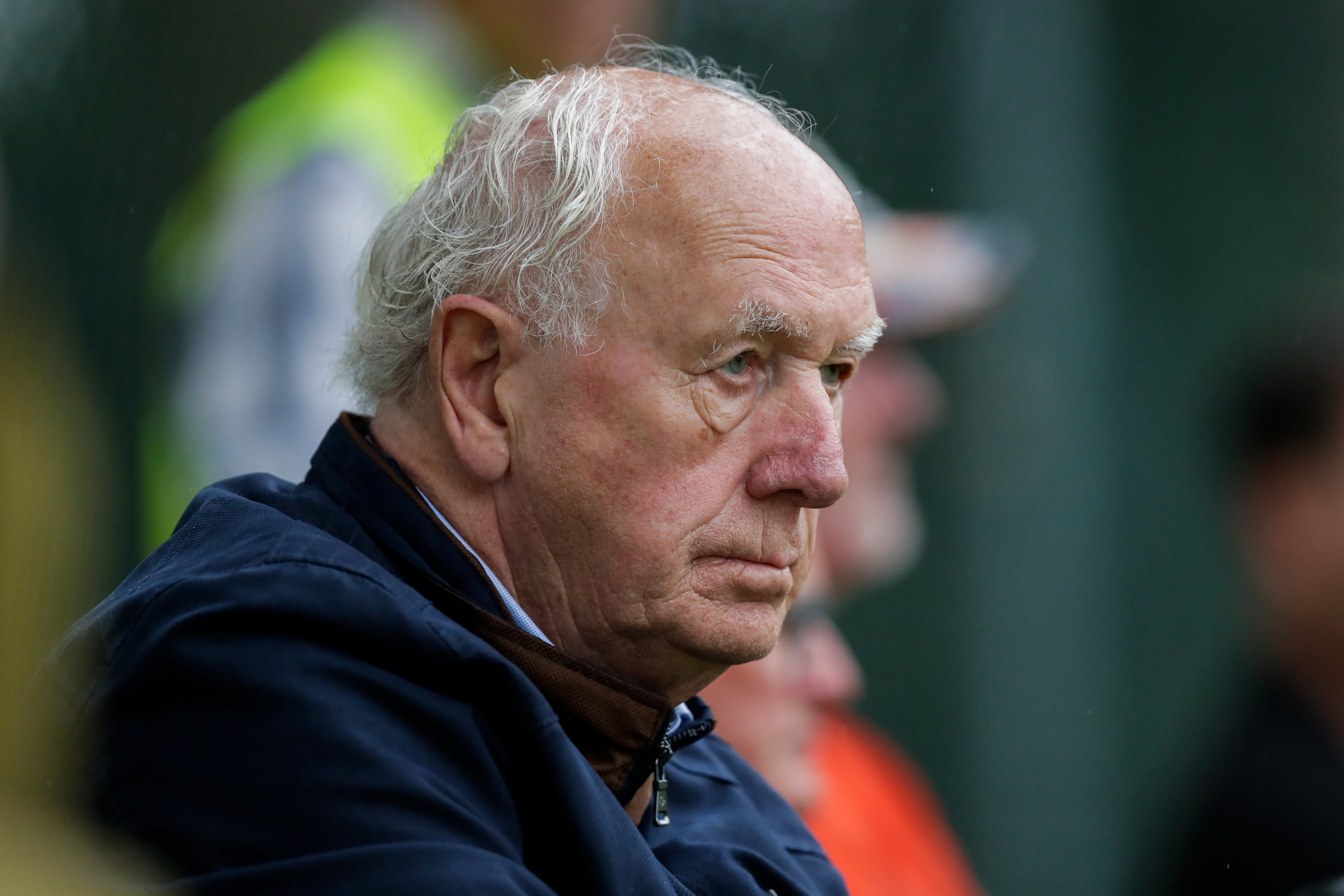 Riemer van der Velde tijdens een oefenwedstrijd van SC Heerenveen